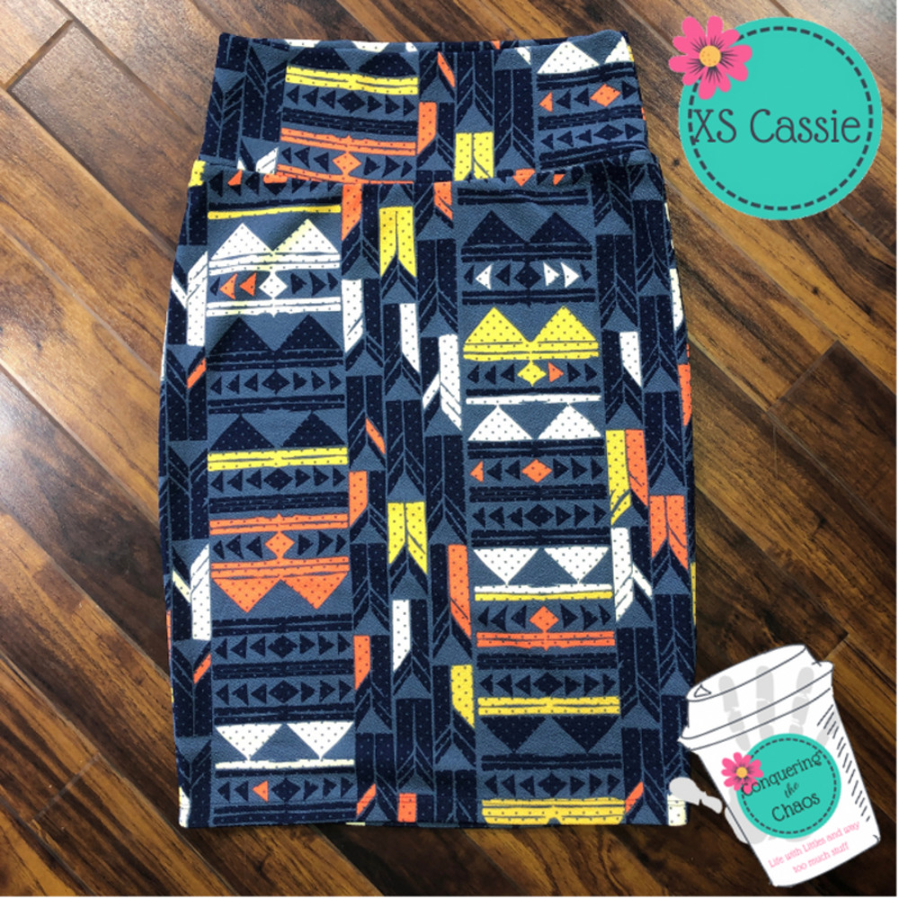 LuLaRoe Cassie Skirt, XS, NWT